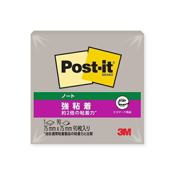 Scotch 3M Post-it strong adhesive notebook 654SS-GP 4550309242152