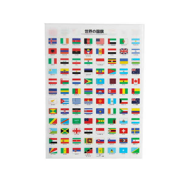 CFWF　東京カート クリアファイル国旗 東京カートグラフィック 4562339393544（10セット）