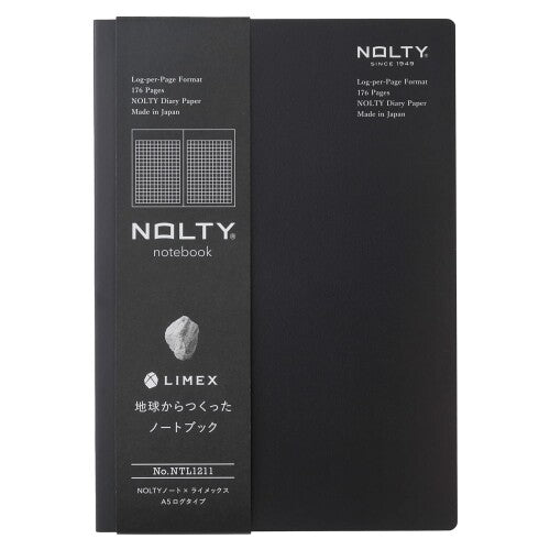 ＮＯＬＴＹノート　ライメックスＡ５ログタイ NTL1211 日本能率協会 4900855129092（10セット）