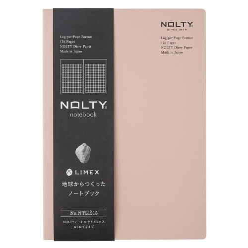 ＮＯＬＴＹノート　ライメックスＡ５ログタイ NTL1213 日本能率協会 4900855129115（10セット）