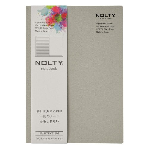 ＮＯＬＴＹノートＡ５アシンメトリグレージ NTBNT1106 日本能率協会 4900855219755（10セット）