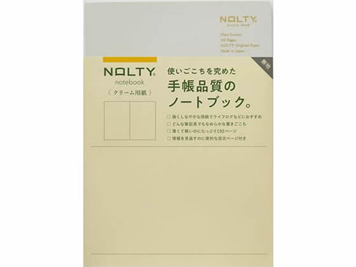 日本能率協会 ＮＯＬＴＹノートＡ５クリーム用紙無 NCP01 4900855268166