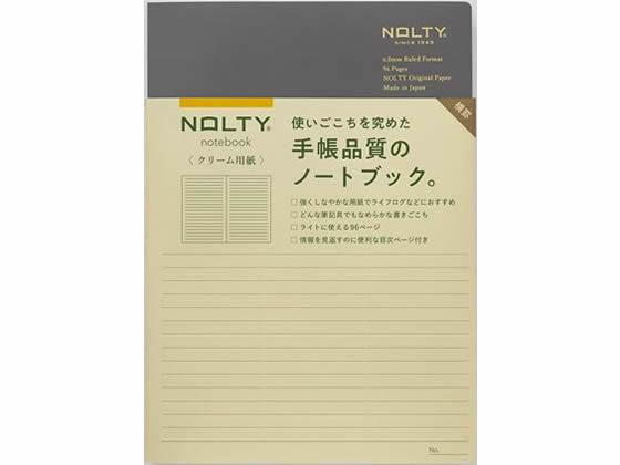 日本能率協会 ＮＯＬＴＹノートＡ５クリーム用紙横 NCL11 4900855268180