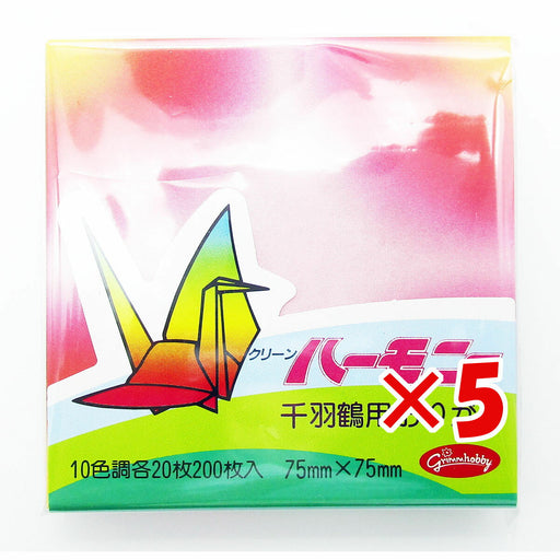 ショウワノート ハーモニー千羽鶴折紙 20-1631 4901161016311（20セット）