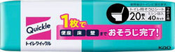 トイレクイックル　ツメカエ　 20ﾏｲｲﾘ 花王 4901301233424（10セット）