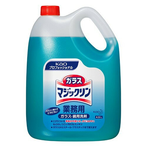 ガラスマジックリン　ギョウム　 4.5L 花王 4901301505767（10セット）