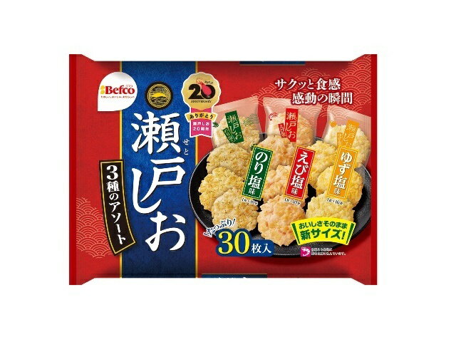 Kuriyama Beika Seto Shioage Assortimento 30 My 4901336730448