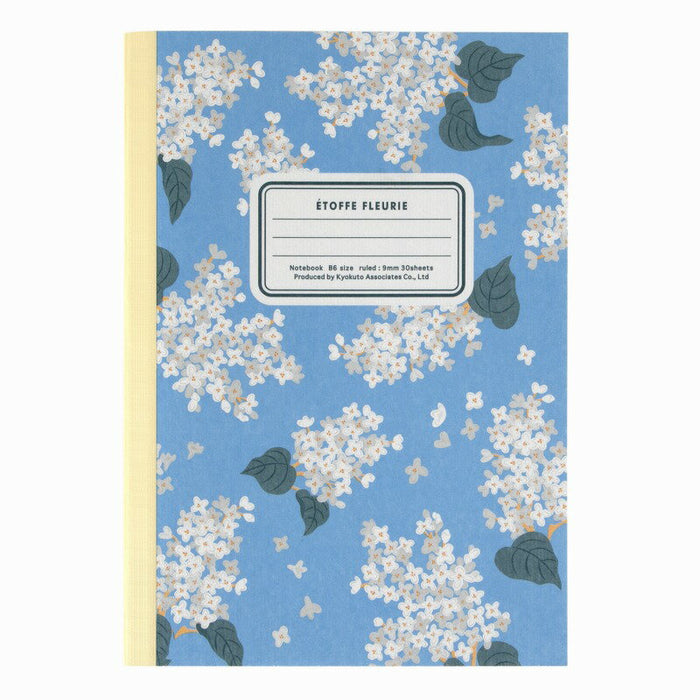 キョクトウアソシエイツ KYOKUTO CFB6ハナガラノートマリンブルー CF158MB 日本ノート 4901470511019（5セット）