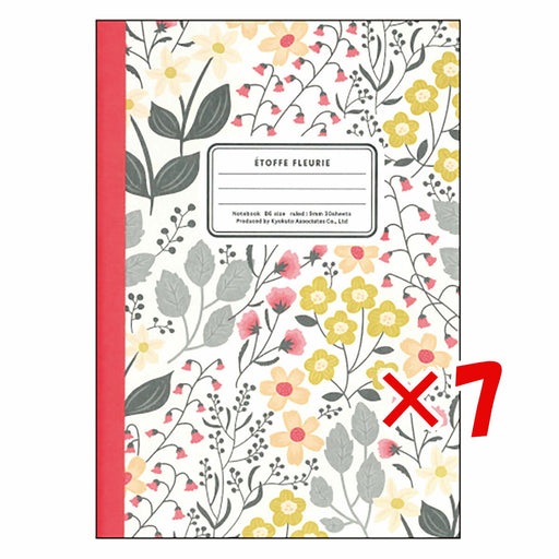 キョクトウアソシエイツ KYOKUTO CFB6ハナガラノートアイボリー CF158IV 日本ノート 4901470511033（5セット）