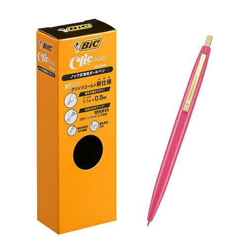 クリックゴールドチェリーピンク CFCGCPK05BLK ＢＩＣ 4901473941561（10セット）