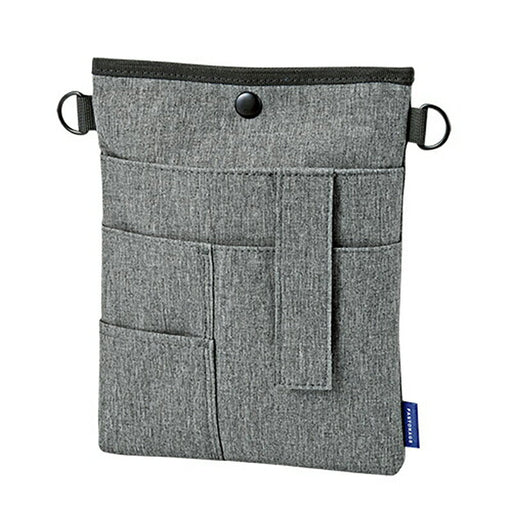 クツワ 薄型ワークポーチ（グレー）　 FS100GY 4901478156489（2セット）