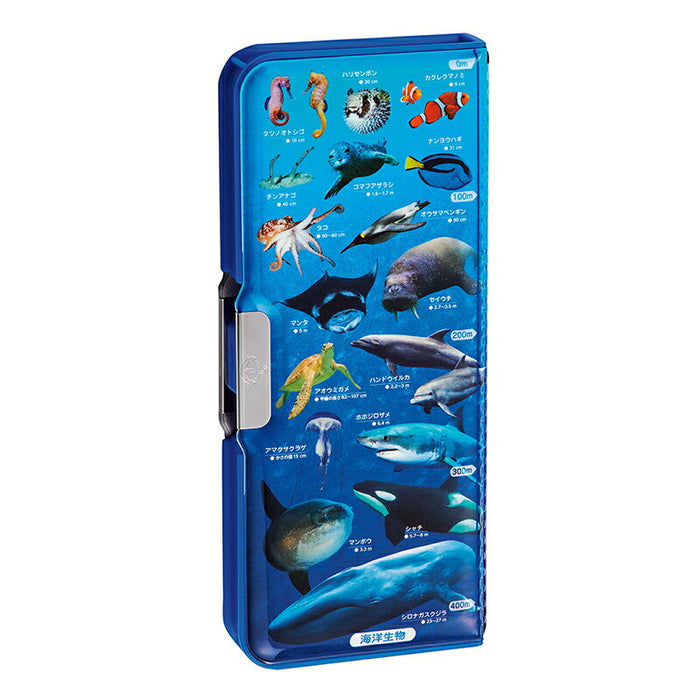 クツワ_学べる２ドア筆入海洋 SF022 /4901478181276