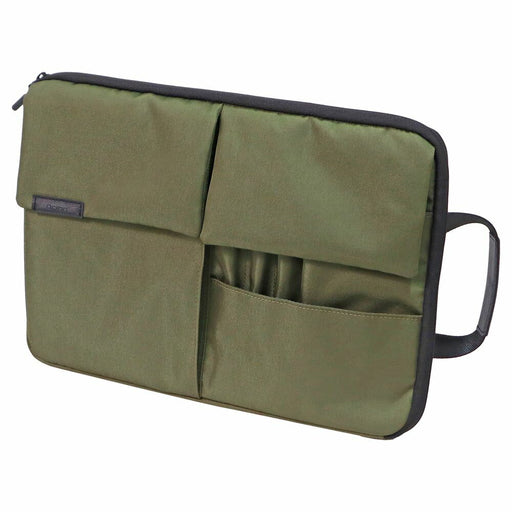 クツワ　マルチワークケースＡ４（カーキ）　300DRGR  4901478182785