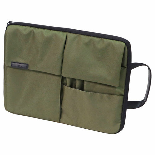 クツワ　マルチワークケースＢ５（カーキ）　301DRGR  4901478182822（10セット）