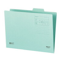 コクヨ １／４カットフォルダーカラーＡ４ A4-4F-3B 4901480135052（10セット）