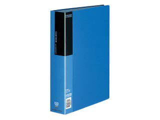 ﾗ-B100B コクヨ クリヤーブック 青 ラ-B100B コクヨ 4901480146959（10セット）