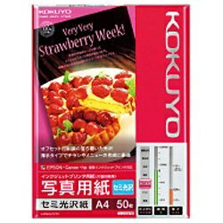 コクヨ 写真用紙光沢 KJ-J14A4-50 4901480252308