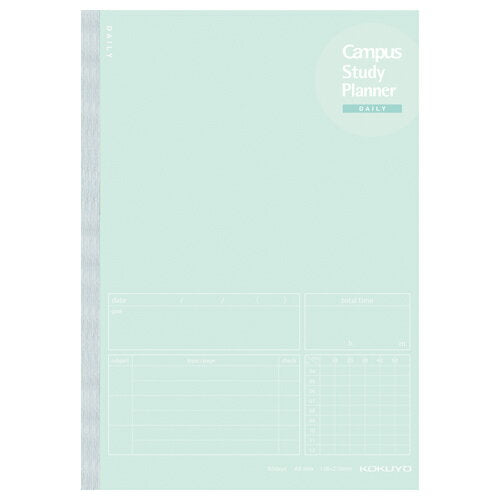 ﾉ-Y82MD-G キャンパススタディプランナー ノY82MD-G コクヨ 4901480349558（10セット）