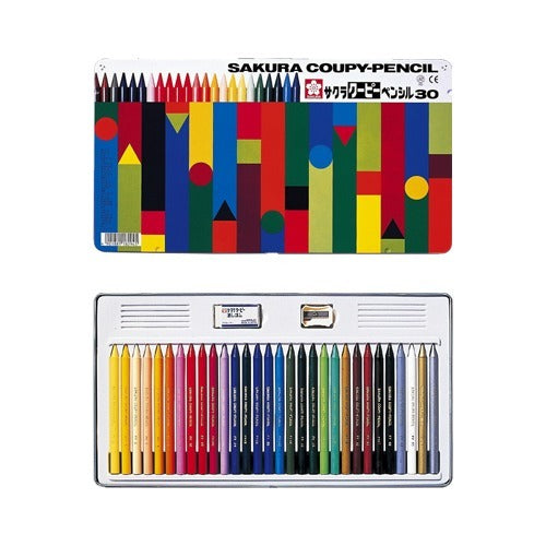 サクラ クーピー３０色缶入　 FY30 4901881182945（10セット）