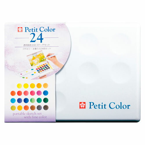 NCW-24H プチカラー水筆入り NCW-24H サクラクレパス 4901881217197（10セット）