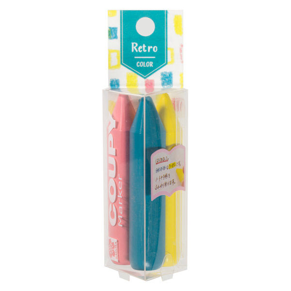 FYLM-3C サクラクレパス クーピーマーカー3 レトロカラー FYLM-3C サクラクレパス 4901881227639