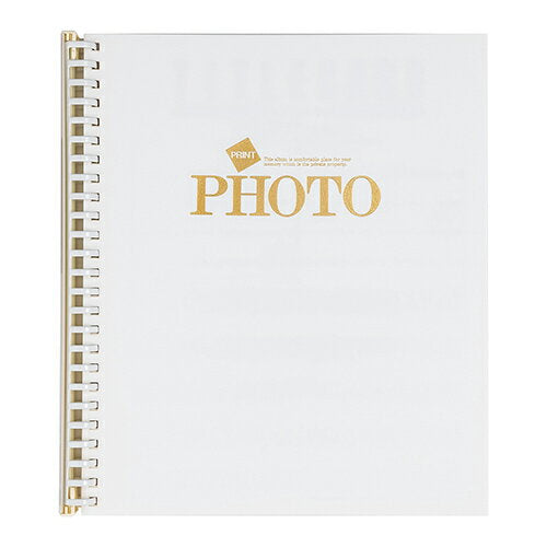 ナカバヤシ_ライトアルバムジムシリ－ズ白 ｱL-JHO2-121W /4902205241775（10セット）