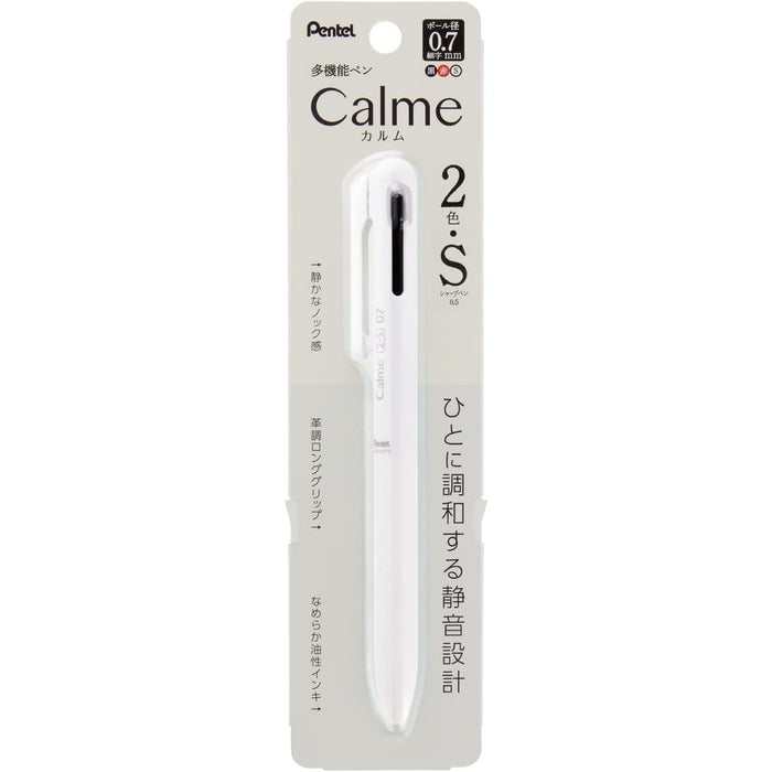 Pentel Pack Calm 2 Shoku + S07G Wit XBXAW375W 4902506402653