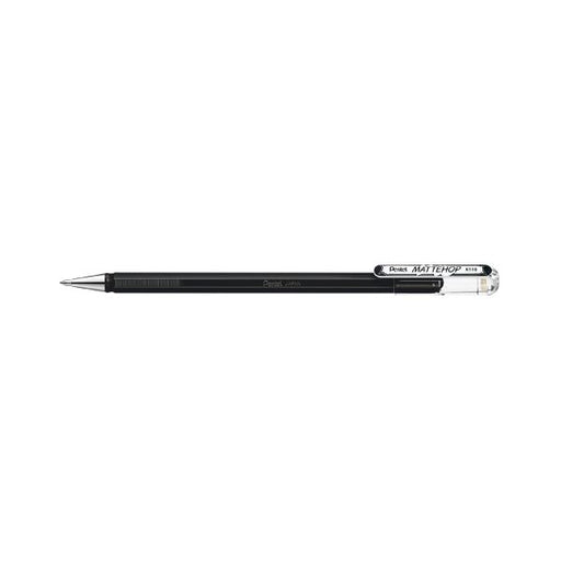 ぺんてる Pentel_マットホップ_ブラック K110-VA /4902506413420