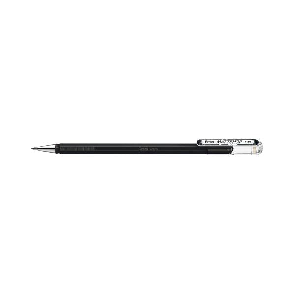 ぺんてる Pentel_マットホップ_ブラック K110-VA /4902506413420