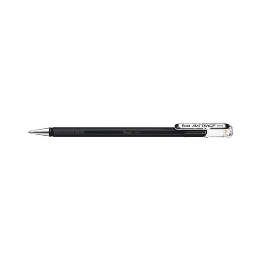 ぺんてる Pentel_マットホップ_ブラック K110-VA /4902506413420（10セット）