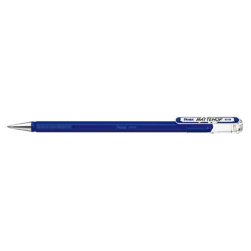 Pentel_Matte Hop_Blue K110-VC /4902506413444 (10 ชุด)