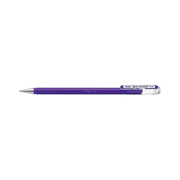 ぺんてる Pentel_マットホップ_バイオレット K110-VV /4902506413499（10セット）