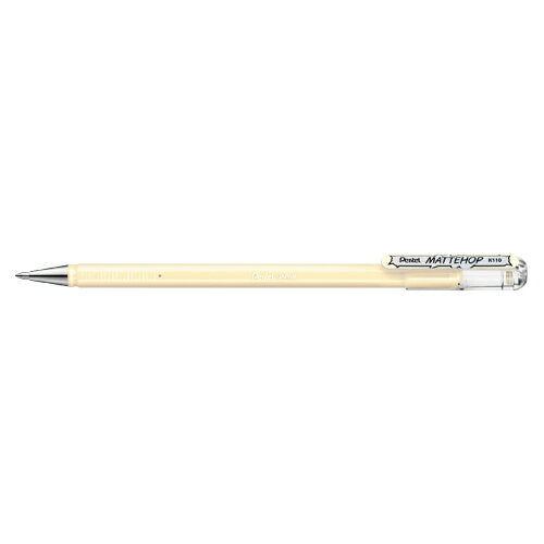 Pentel_Matte Hop_Ivory White K110-VH /4902506413505 (10 ชุด)