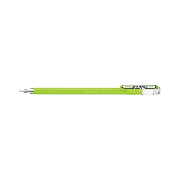 ぺんてる Pentel_マットホップ_イエローグリーン K110-VK /4902506413512（10セット）