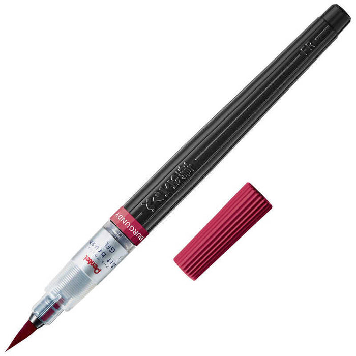ぺんてる Pentel_アートブラッシュ/バーガンディ XGFL-161 /4902506419811（10セット）