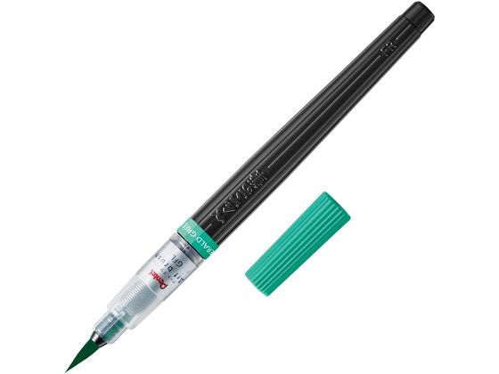 ぺんてる Pentel_アートブラッシュ/エメラルドグリーン XGFL-162 /4902506419828