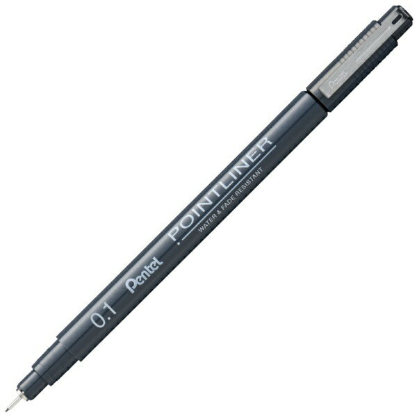 Pentel Point-voering 0,1 zwart S20P-1AD 4902506427151