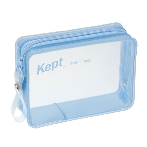 レイメイ ケプトレクトカードポーチブルー KP1331A 4902562514215（2セット）
