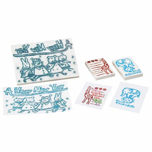 Artec Hankeshi-kun 400s Postcard 1/4 size 2 sheets 4902655102008