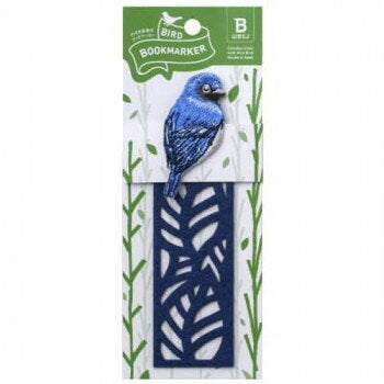 ヒサゴ 刺繍栞リーフオオルリ UTN312 4902668672543（5セット）