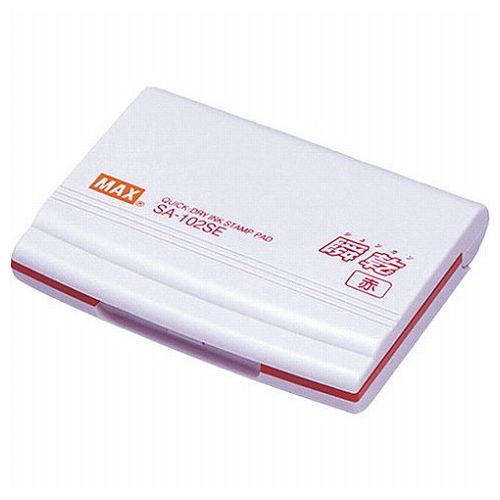 瞬乾スタンプ台アカ　 SA102SEｶﾐﾊﾞｺ マックス 4902870868925（10セット）