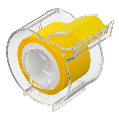 ヤマト/メモックロールテープ フィルムタイプ  幅 イエロー/rf-25ch-7n ヤマト 4903076102202（10セット）