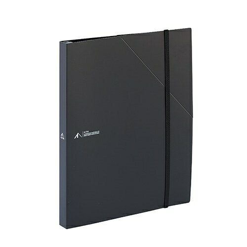 F-7771-24 LIHIT LAB. ALTNA スタンドファイル ブラック F-7771-24 リヒトラブ 4903419114145（10セット）