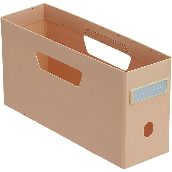 リヒトラブ_ボックスファイルロータイプＡ４ピンク F-290-12 /4903419122171（10セット）