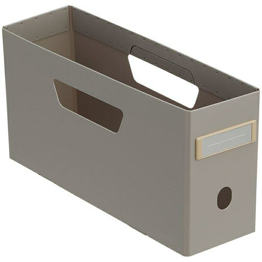 リヒトラブ_ボックスファイルロータイプＡ４グレー F-290-27 /4903419122201（10セット）