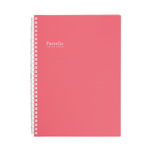 N-1908-2 LIHIT LAB. パステロ ツイストノート セミB5ルージュ N-1908-2 リヒトラブ 4903419334598