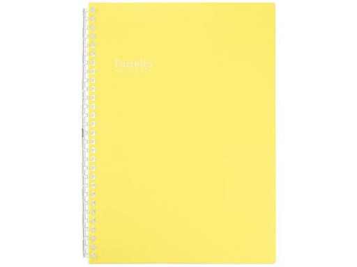 N-1908-5 LIHIT LAB. パステロ ツイストノート セミB5イエロー N-1908-5 リヒトラブ 4903419334659