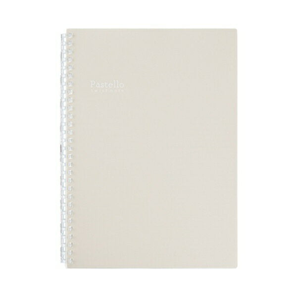 N-1908-16 LIHIT LAB. パステロ ツイストノート セミB5ベージュ N-1908-16 リヒトラブ 4903419334673