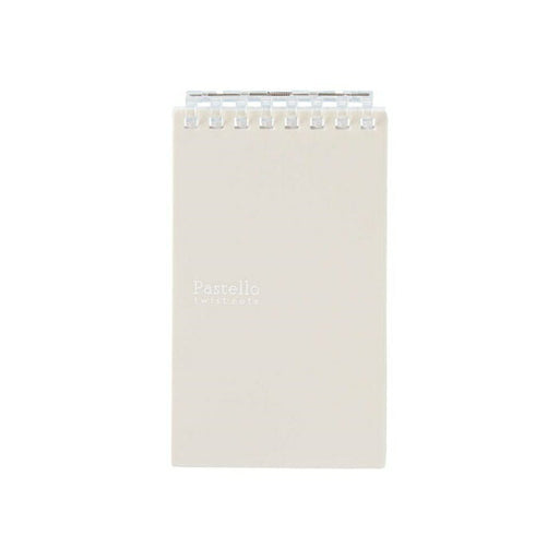 N-1961-16 LIHIT LAB. パステロ ツイストノート メモ ベージュ N-1961-16 リヒトラブ 4903419334918（10セット）