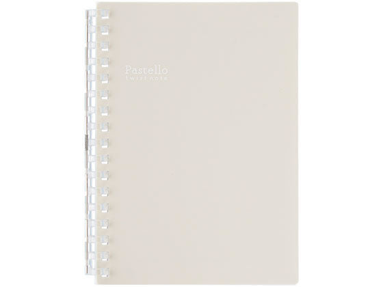 N-1964-16 リヒト パステロツイストノート A6 ベージュ リヒトラブ 4903419334970